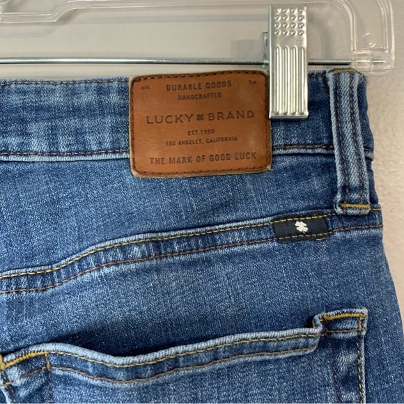 Lucky Brand button up Bridgette skinny blue‎ jeans. Size 4/27 - Picture 5 of 11
